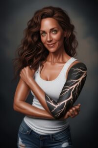 lightning tattoo