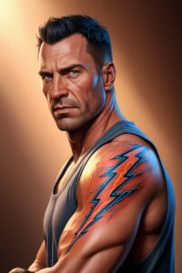lightning tattoo
